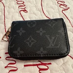 Small Monogram Black credit card case